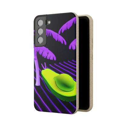 Biodegradeable iPhone Case Earth Friendly Android Phone Case-NEON AVOCADO | Biocase-PhoneCaseBoss-Phone-Best-Phone-Cases