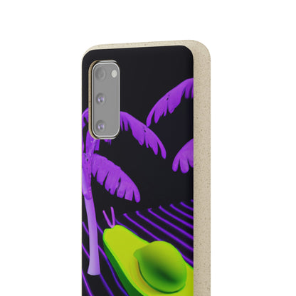 Biodegradeable iPhone Case Earth Friendly Android Phone Case-NEON AVOCADO | Biocase-PhoneCaseBoss-Phone-Best-Phone-Cases