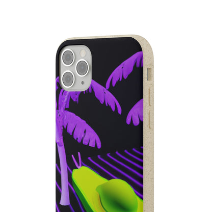 Biodegradeable iPhone Case Earth Friendly Android Phone Case-NEON AVOCADO | Biocase-PhoneCaseBoss-Phone-Best-Phone-Cases