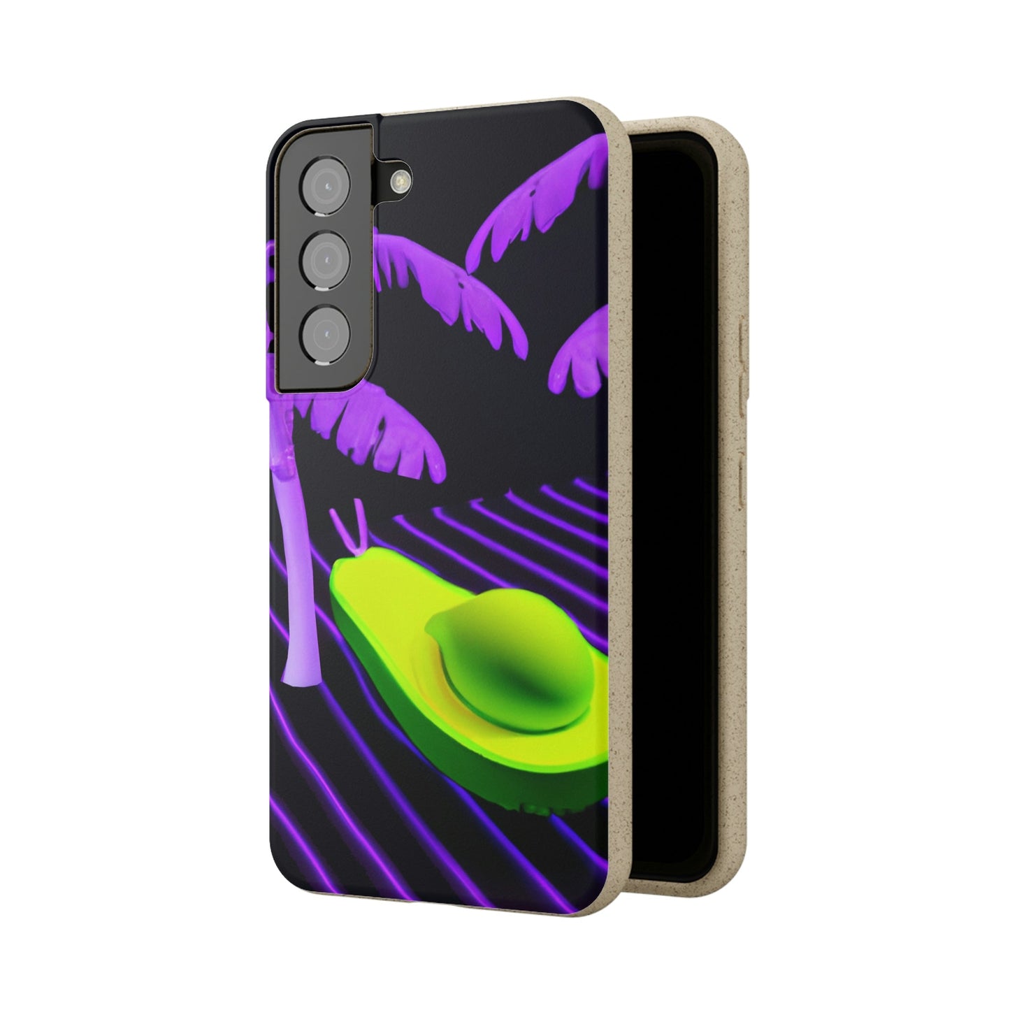 Biodegradeable iPhone Case Earth Friendly Android Phone Case-NEON AVOCADO | Biocase-PhoneCaseBoss-Phone-Best-Phone-Cases