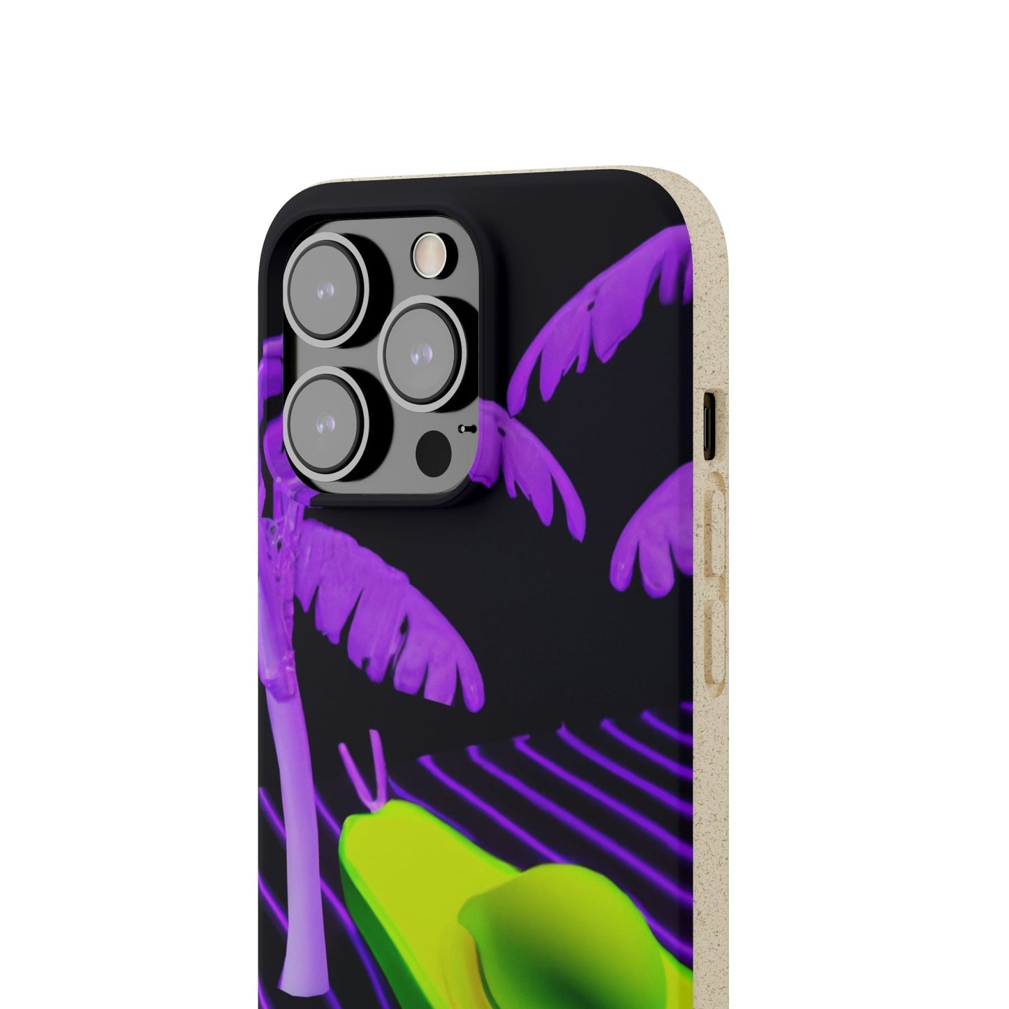 Biodegradeable iPhone Case Earth Friendly Android Phone Case-NEON AVOCADO | Biocase-PhoneCaseBoss-Phone-Best-Phone-Cases