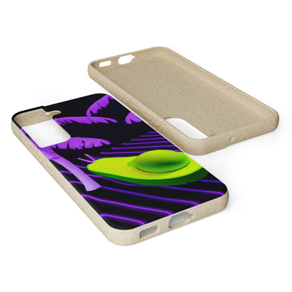 Biodegradeable iPhone Case Earth Friendly Android Phone Case-NEON AVOCADO | Biocase-PhoneCaseBoss-Phone-Best-Phone-Cases