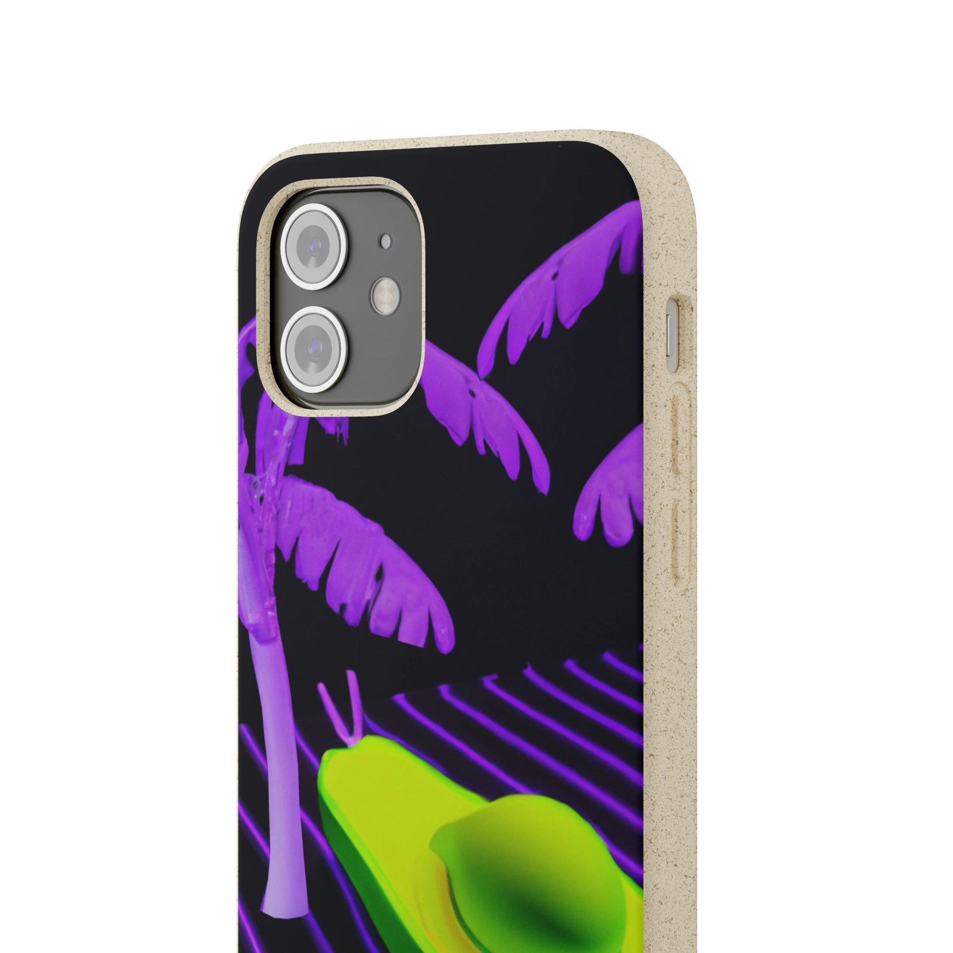 Biodegradeable iPhone Case Earth Friendly Android Phone Case-NEON AVOCADO | Biocase-PhoneCaseBoss-Phone-Best-Phone-Cases