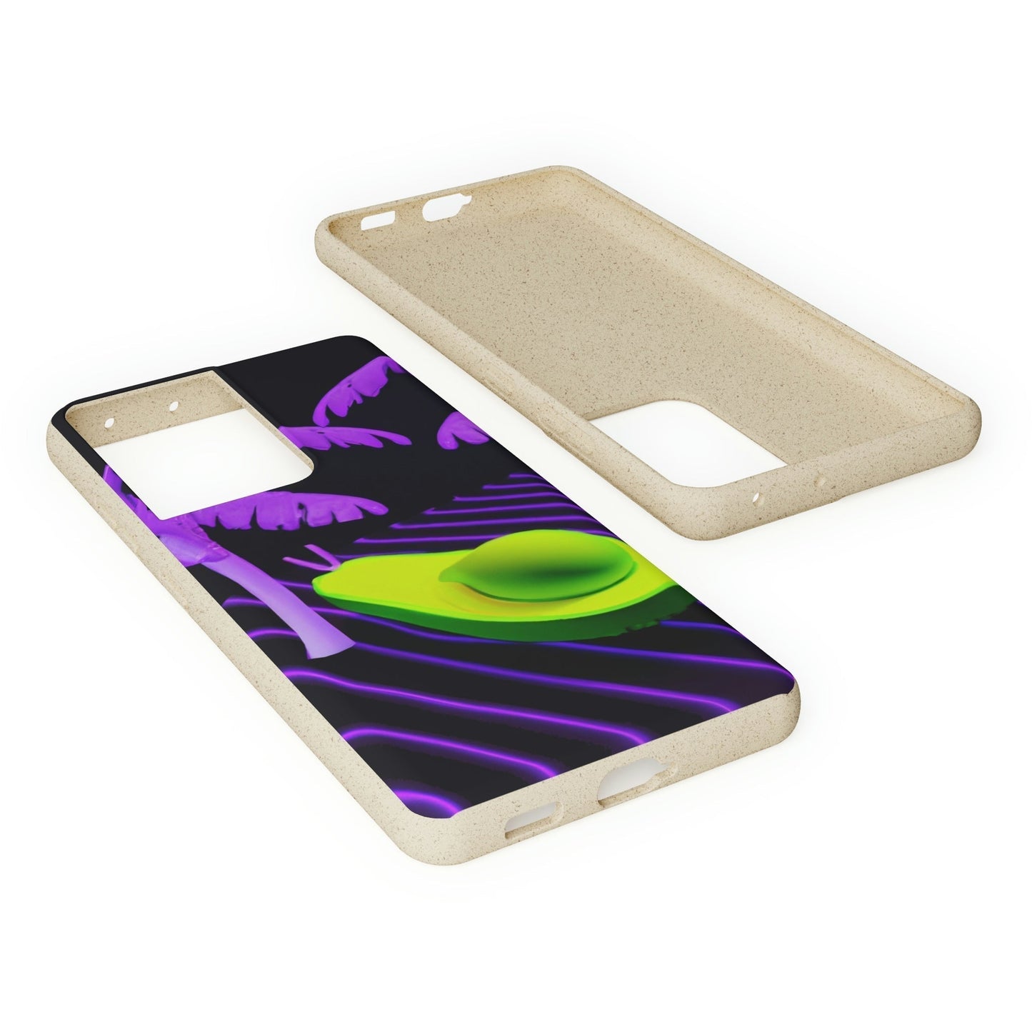 Biodegradeable iPhone Case Earth Friendly Android Phone Case-NEON AVOCADO | Biocase-PhoneCaseBoss-Phone-Best-Phone-Cases