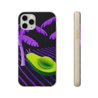 Biodegradeable iPhone Case Earth Friendly Android Phone Case-NEON AVOCADO | Biocase-iPhone 11 Pro with gift packaging-PhoneCaseBoss-Phone-Best-Phone-Cases