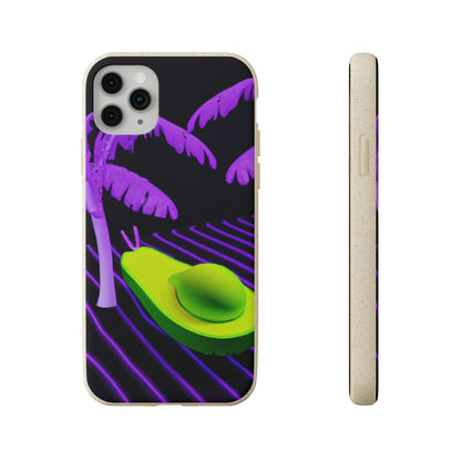 Biodegradeable iPhone Case Earth Friendly Android Phone Case-NEON AVOCADO | Biocase-iPhone 11 Pro Max-PhoneCaseBoss-Phone-Best-Phone-Cases