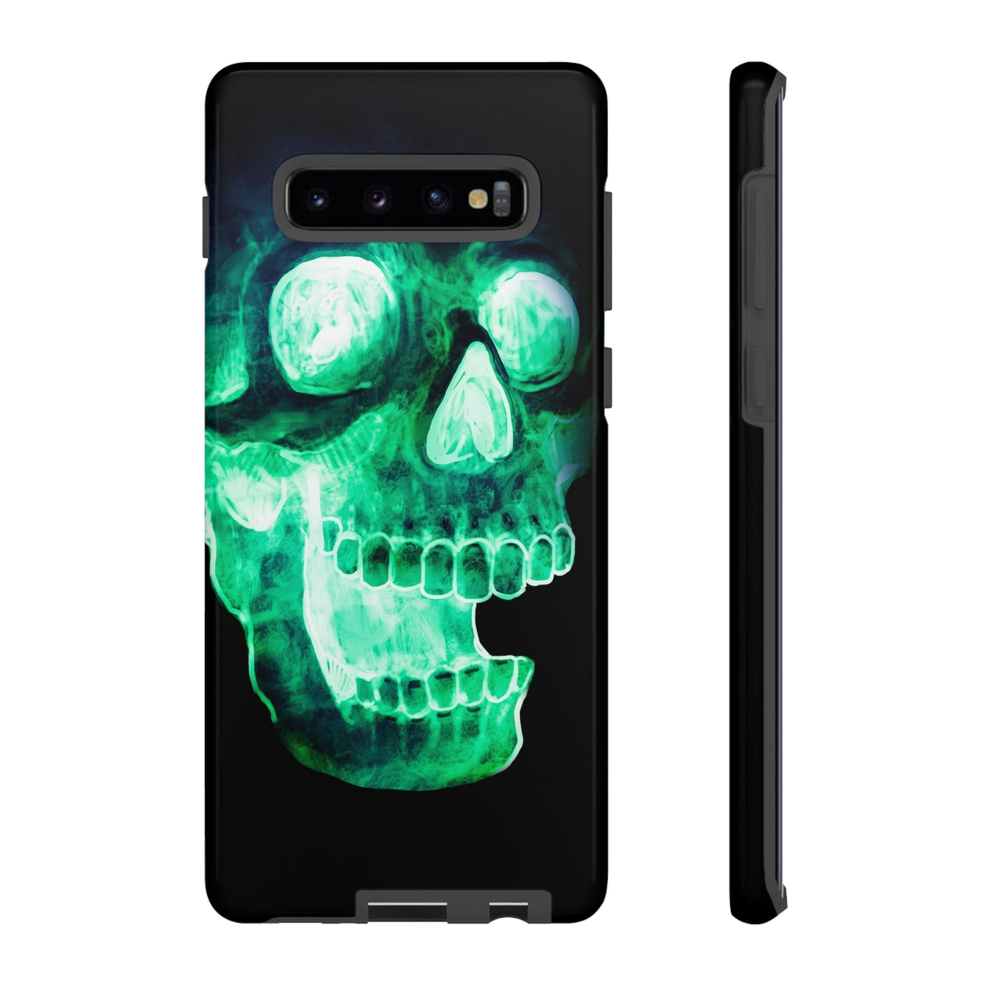 Phone Case-NEON SKULL | Tough-Samsung Galaxy S10 Plus-Glossy-PhoneCaseBoss-Phone-Best-Phone-Cases