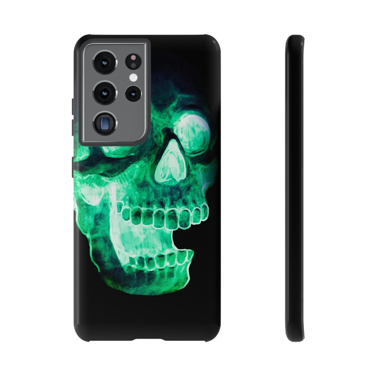 Phone Case-NEON SKULL | Tough-Samsung Galaxy S21 Ultra-Glossy-PhoneCaseBoss-Phone-Best-Phone-Cases