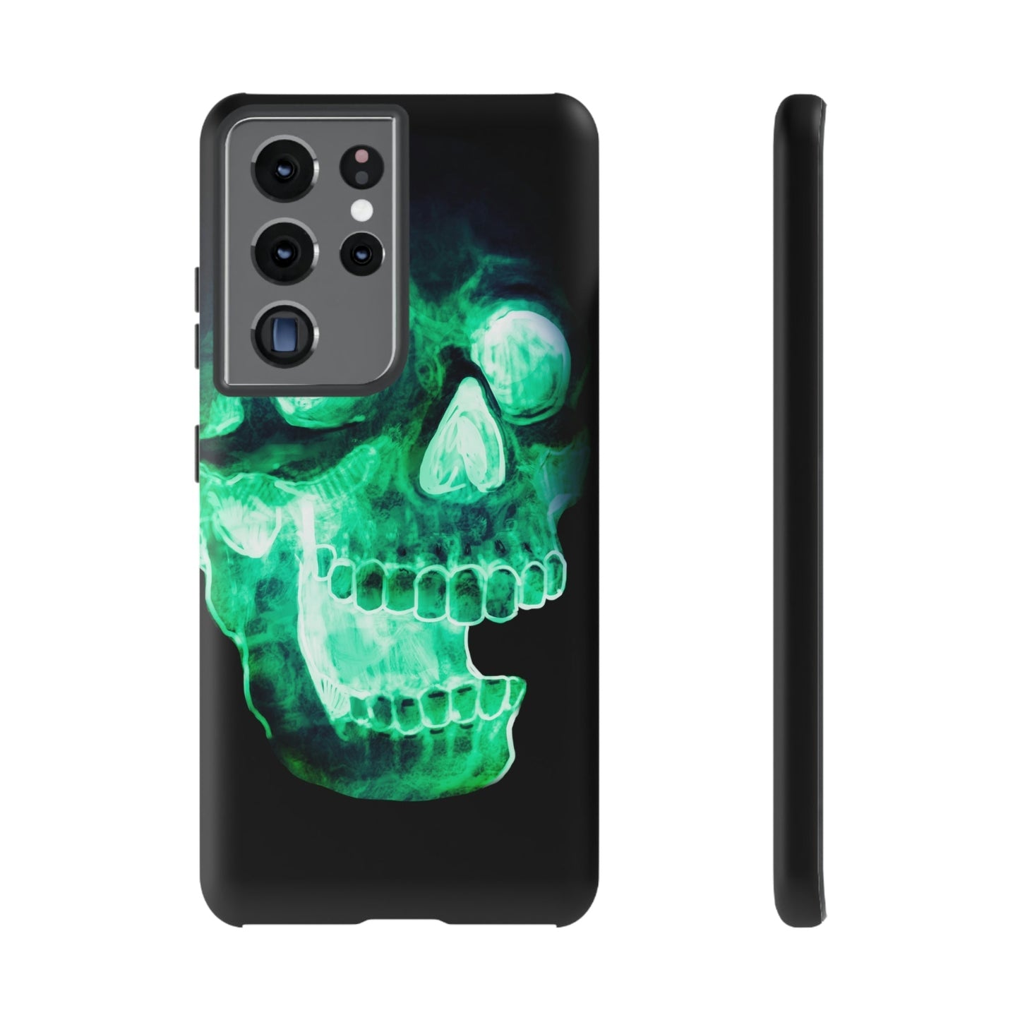 Phone Case-NEON SKULL | Tough-Samsung Galaxy S21 Ultra-Matte-PhoneCaseBoss-Phone-Best-Phone-Cases