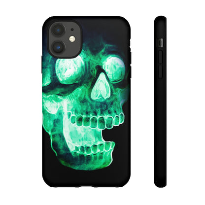 Phone Case-NEON SKULL | Tough-iPhone 11-Matte-PhoneCaseBoss-Phone-Best-Phone-Cases