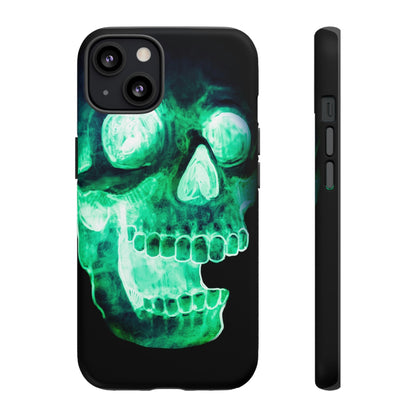 Phone Case-NEON SKULL | Tough-iPhone 13-Matte-PhoneCaseBoss-Phone-Best-Phone-Cases