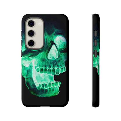 Phone Case-NEON SKULL | Tough-Samsung Galaxy S23-Matte-PhoneCaseBoss-Phone-Best-Phone-Cases