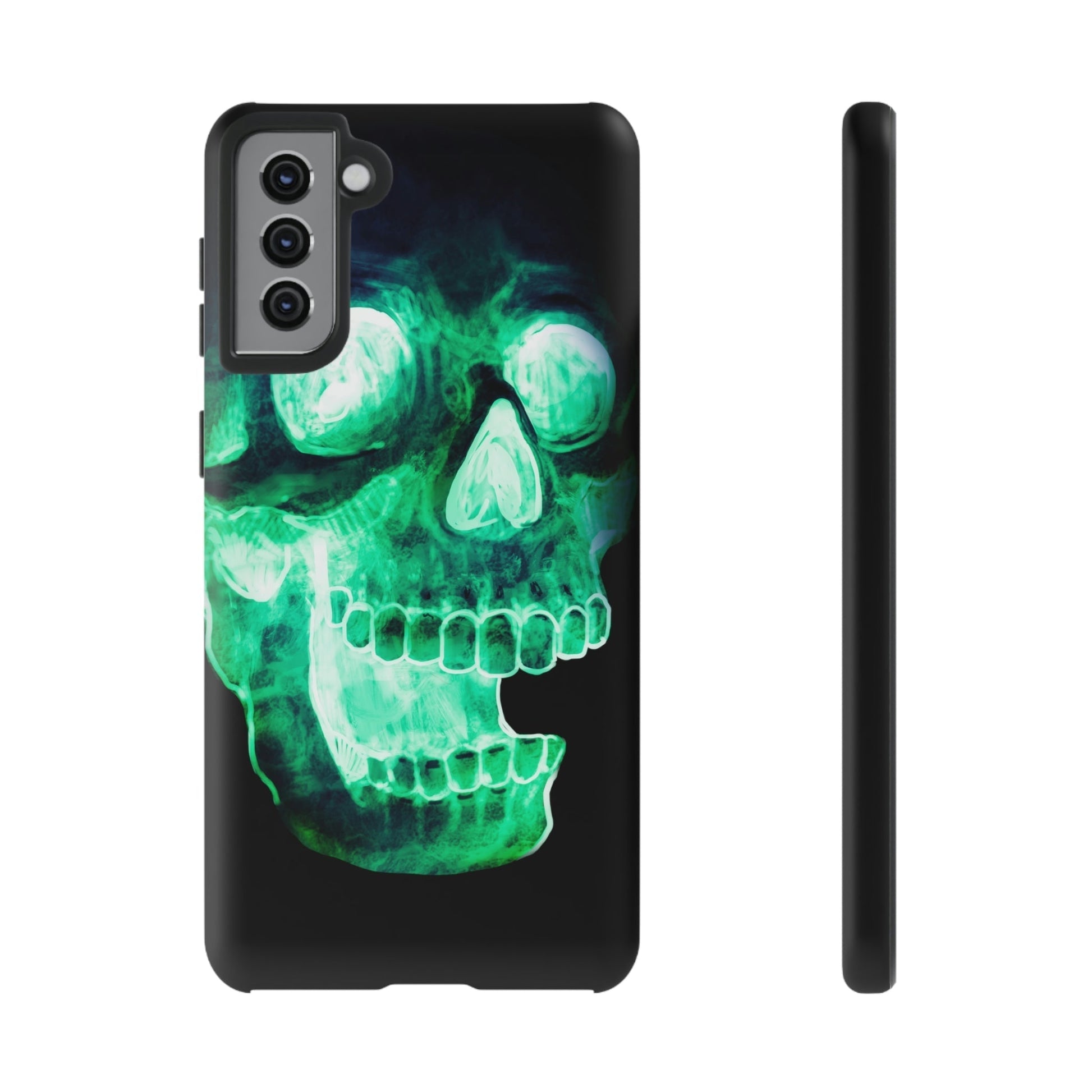 Phone Case-NEON SKULL | Tough-Samsung Galaxy S21 Plus-Matte-PhoneCaseBoss-Phone-Best-Phone-Cases