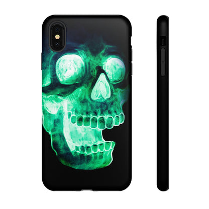 Phone Case-NEON SKULL | Tough-iPhone XS MAX-Matte-PhoneCaseBoss-Phone-Best-Phone-Cases