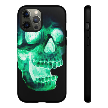 Phone Case-NEON SKULL | Tough-iPhone 12 Pro Max-Matte-PhoneCaseBoss-Phone-Best-Phone-Cases