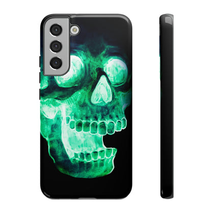 Phone Case-NEON SKULL | Tough-Samsung Galaxy S22 Plus-Glossy-PhoneCaseBoss-Phone-Best-Phone-Cases