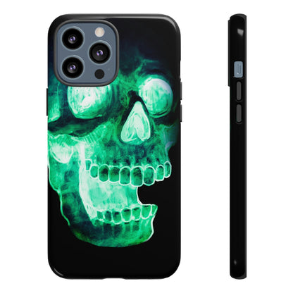 Phone Case-NEON SKULL | Tough-iPhone 13 Pro Max-Glossy-PhoneCaseBoss-Phone-Best-Phone-Cases