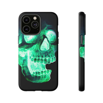 Phone Case-NEON SKULL | Tough-iPhone 14 Pro Max-Matte-PhoneCaseBoss-Phone-Best-Phone-Cases