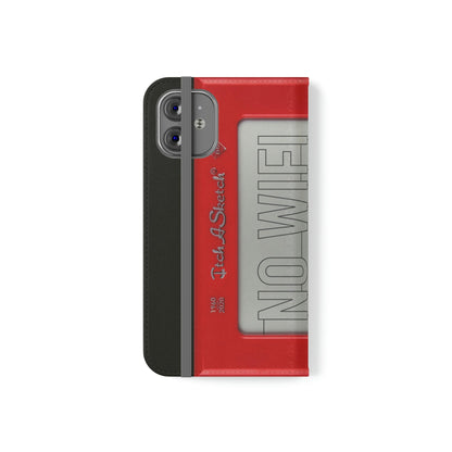 Phone Case-NO WIFI | Folio-PhoneCaseBoss-Phone-Best-Phone-Cases