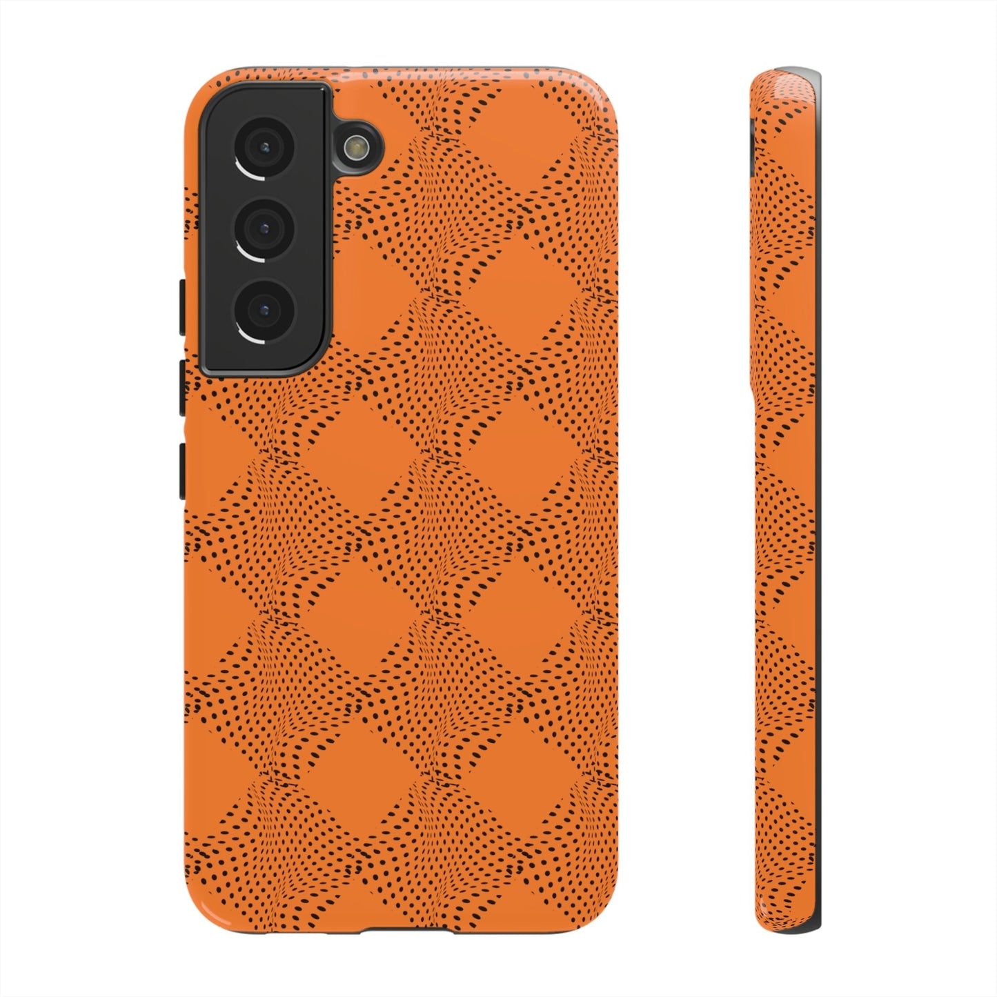 Phone Case-ORANGE CURVE | Tough-Samsung Galaxy S22-Glossy-PhoneCaseBoss-Phone-Best-Phone-Cases