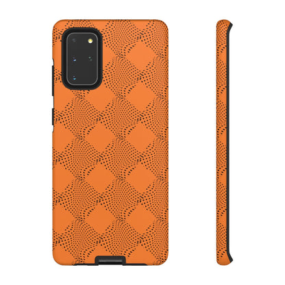 Phone Case-ORANGE CURVE | Tough-Samsung Galaxy S20+-Matte-PhoneCaseBoss-Phone-Best-Phone-Cases