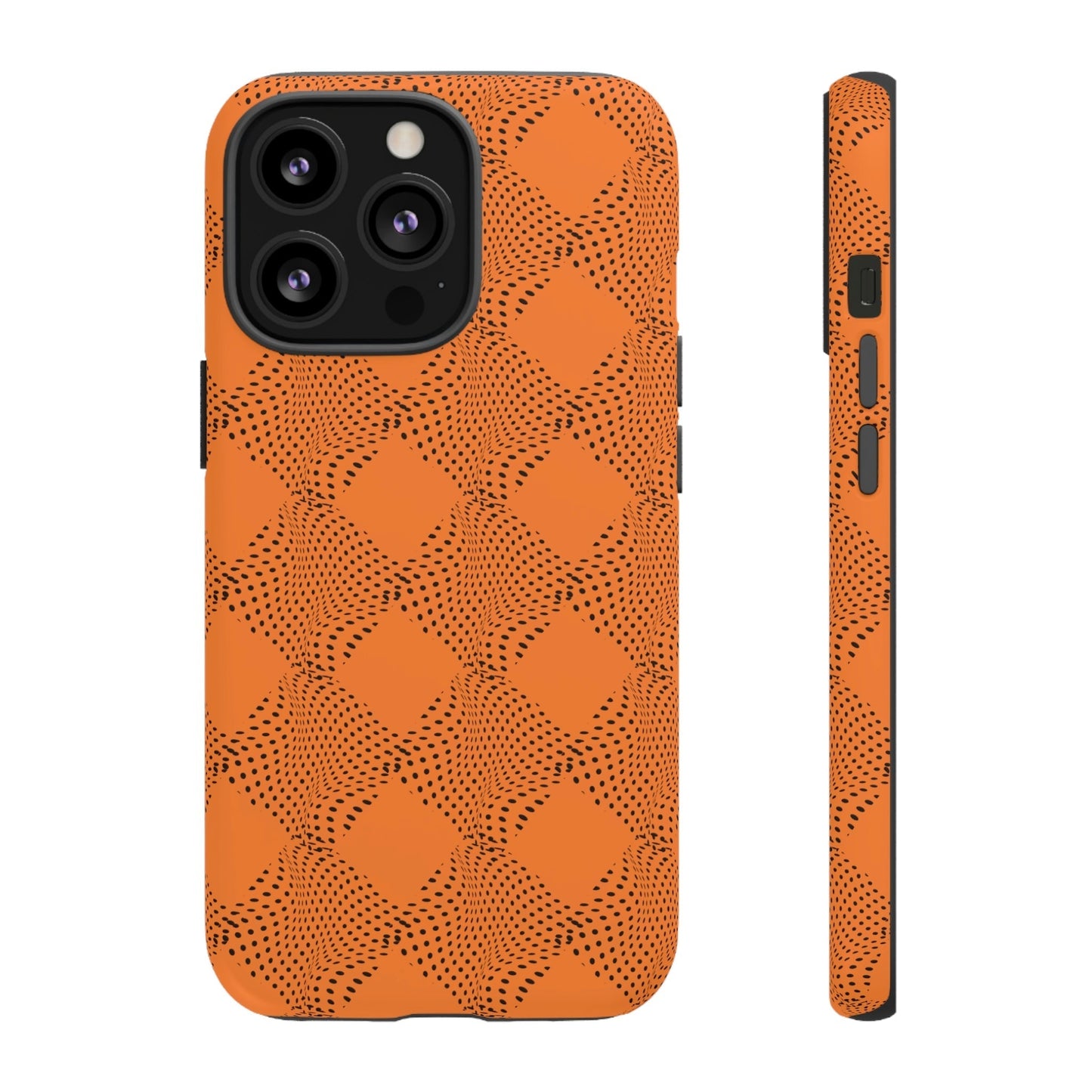 Phone Case-ORANGE CURVE | Tough-iPhone 13 Pro-Matte-PhoneCaseBoss-Phone-Best-Phone-Cases