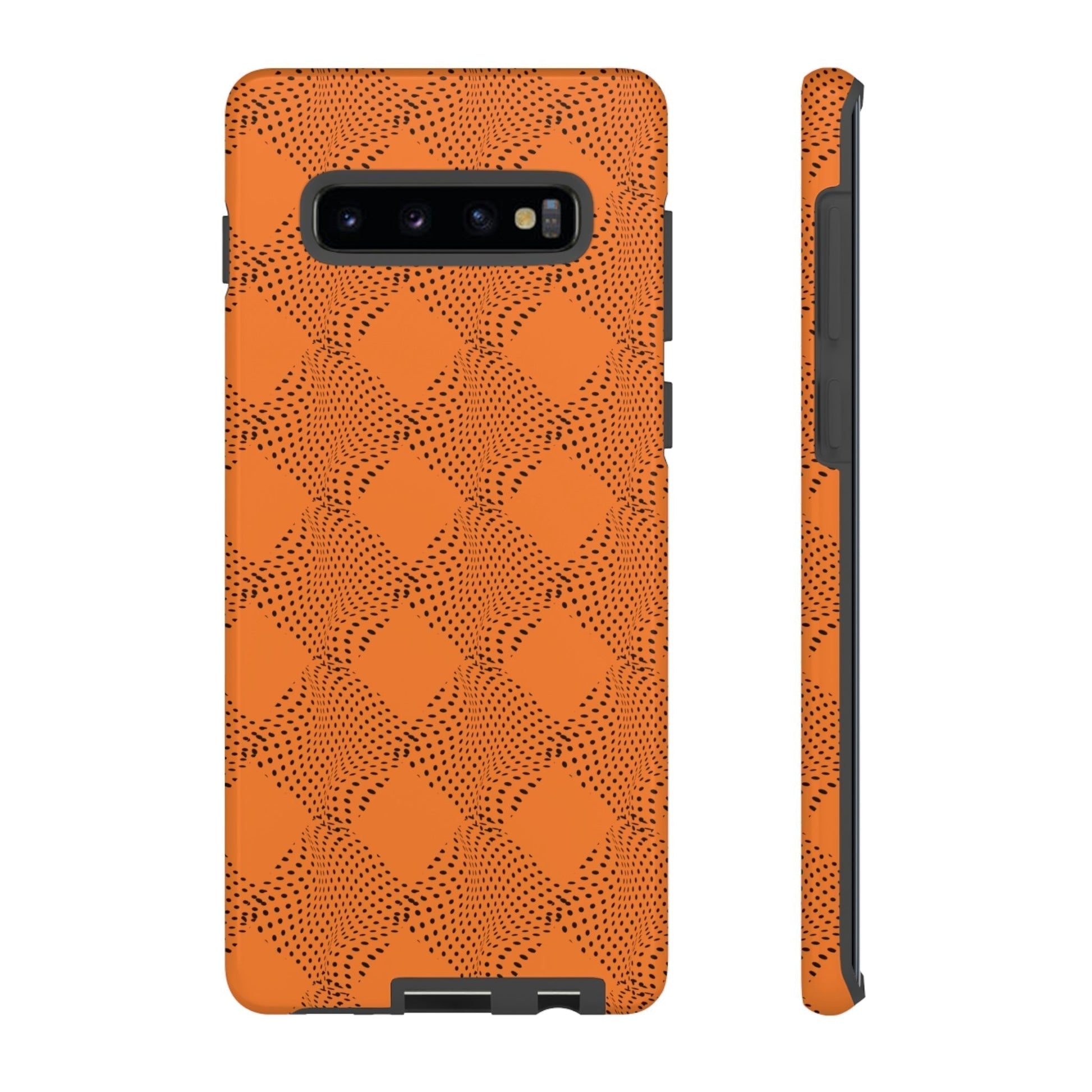 Phone Case-ORANGE CURVE | Tough-Samsung Galaxy S10 Plus-Glossy-PhoneCaseBoss-Phone-Best-Phone-Cases