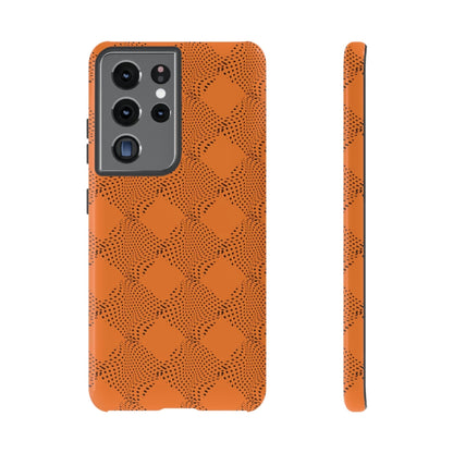 Phone Case-ORANGE CURVE | Tough-Samsung Galaxy S21 Ultra-Glossy-PhoneCaseBoss-Phone-Best-Phone-Cases