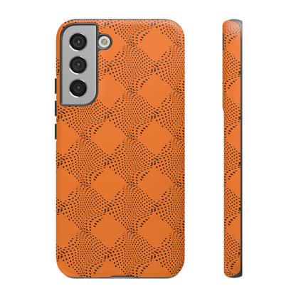 Phone Case-ORANGE CURVE | Tough-Samsung Galaxy S22 Plus-Matte-PhoneCaseBoss-Phone-Best-Phone-Cases