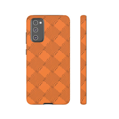 Phone Case-ORANGE CURVE | Tough-Samsung Galaxy S20 FE-Matte-PhoneCaseBoss-Phone-Best-Phone-Cases