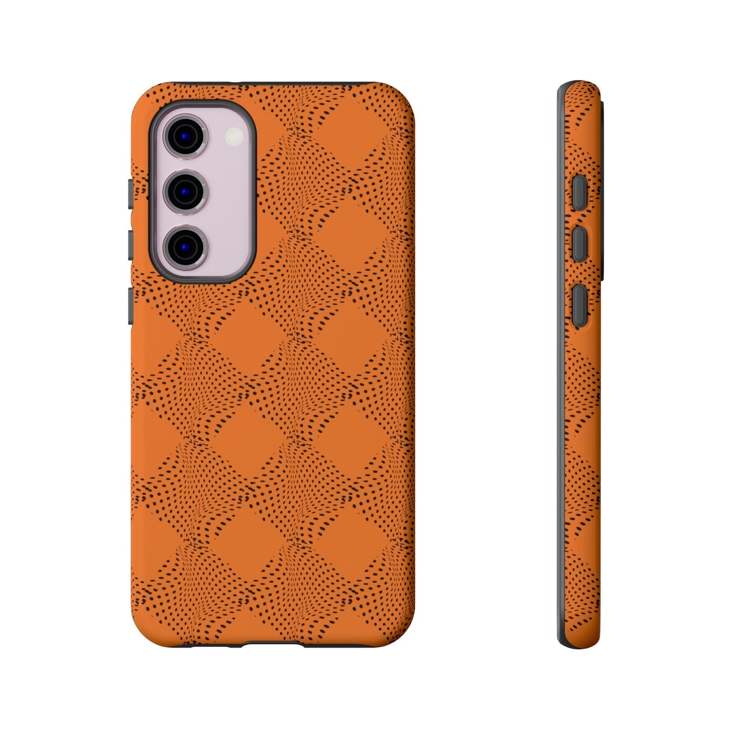 Phone Case-ORANGE CURVE | Tough-Samsung Galaxy S23 Plus-Matte-PhoneCaseBoss-Phone-Best-Phone-Cases