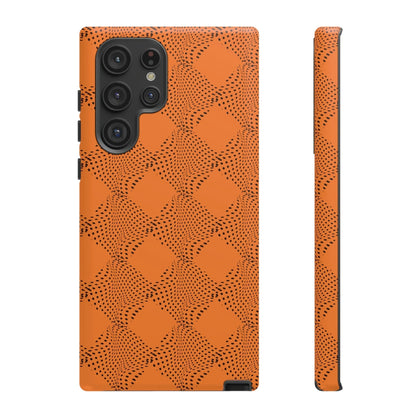 Phone Case-ORANGE CURVE | Tough-Samsung Galaxy S22 Ultra-Matte-PhoneCaseBoss-Phone-Best-Phone-Cases