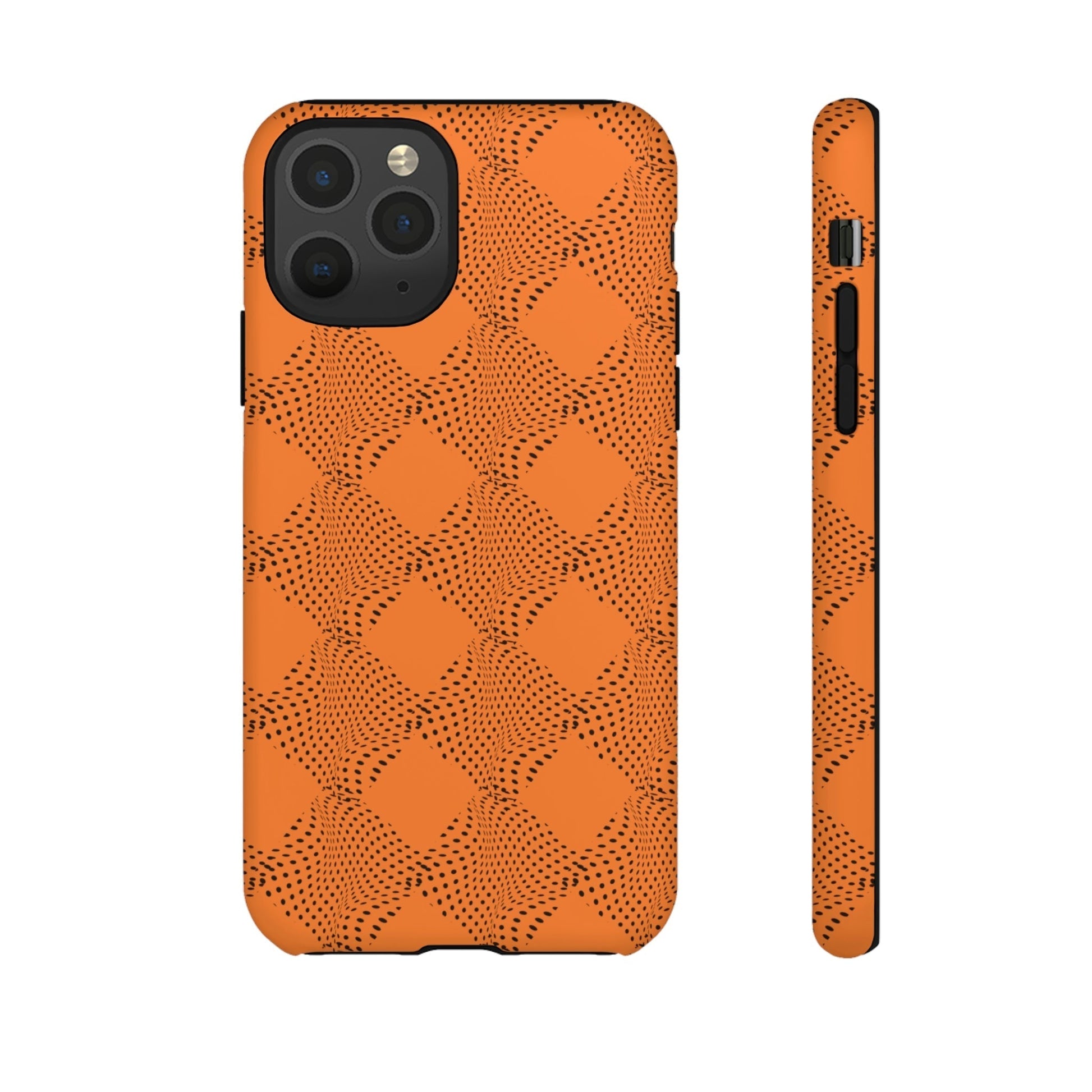 Phone Case-ORANGE CURVE | Tough-iPhone 11 Pro-Matte-PhoneCaseBoss-Phone-Best-Phone-Cases