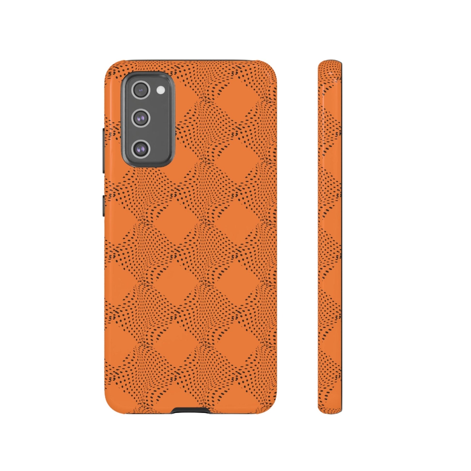 Phone Case-ORANGE CURVE | Tough-Samsung Galaxy S20 FE-Glossy-PhoneCaseBoss-Phone-Best-Phone-Cases