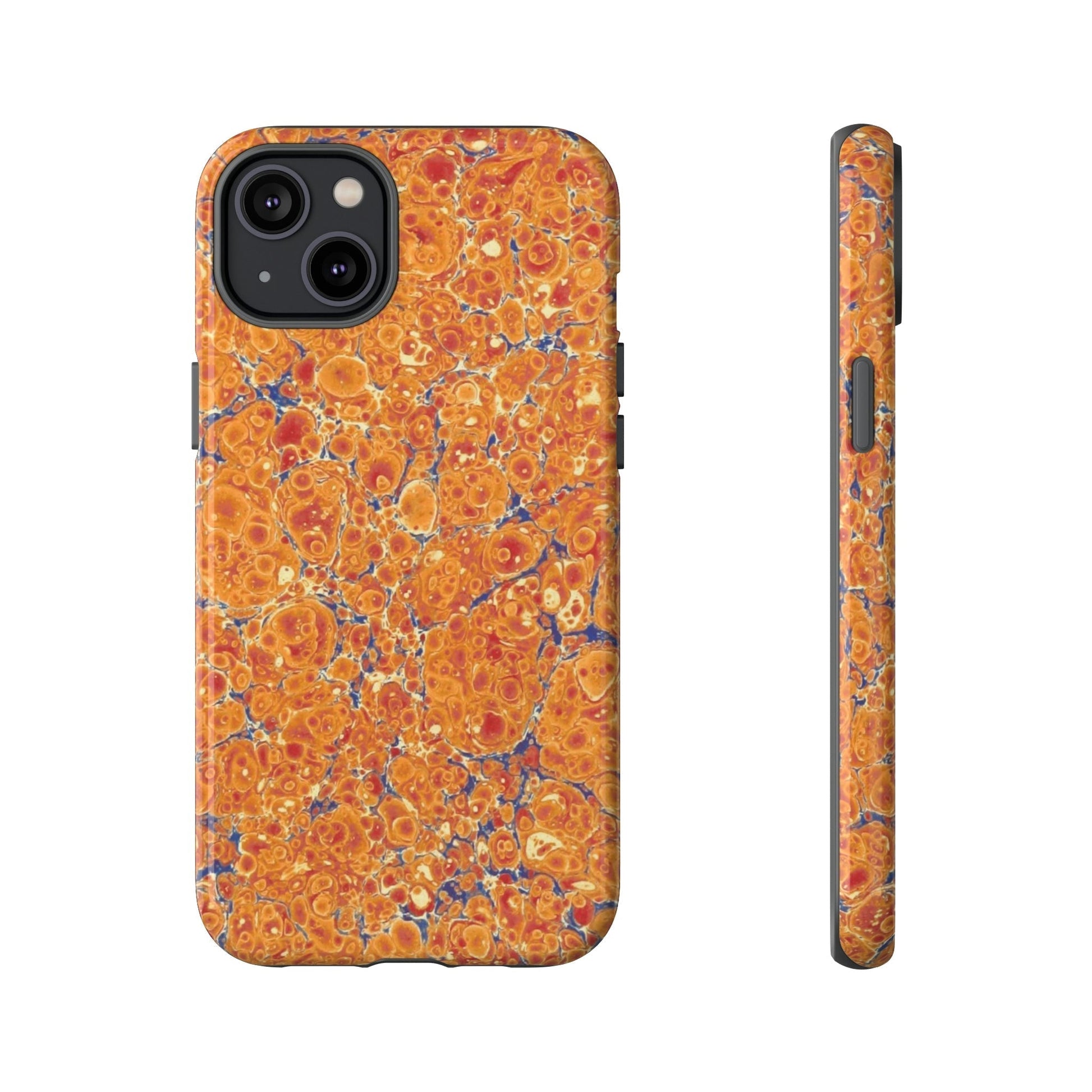 Phone Case-ORANGE | Tough-iPhone 14 Plus-Glossy-PhoneCaseBoss-Phone-Best-Phone-Cases