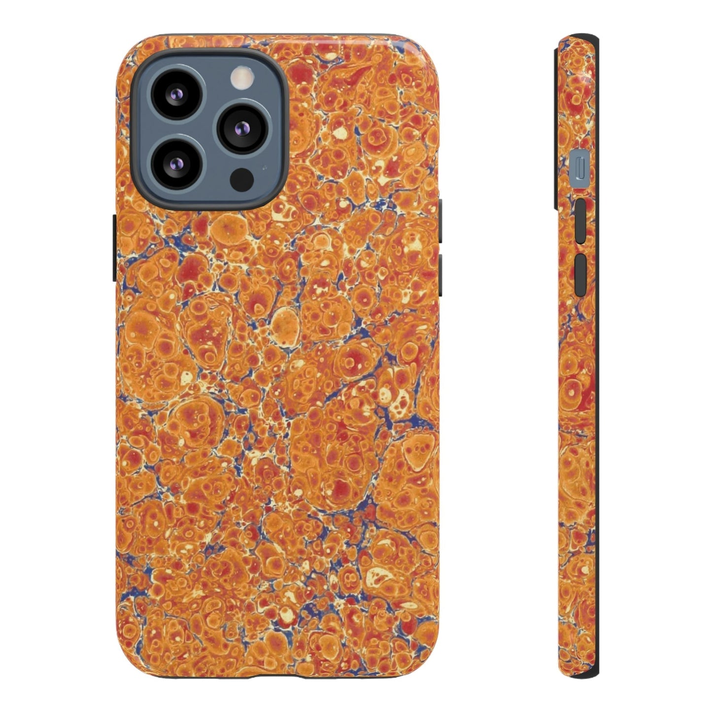 Phone Case-ORANGE | Tough-iPhone 13 Pro Max-Glossy-PhoneCaseBoss-Phone-Best-Phone-Cases