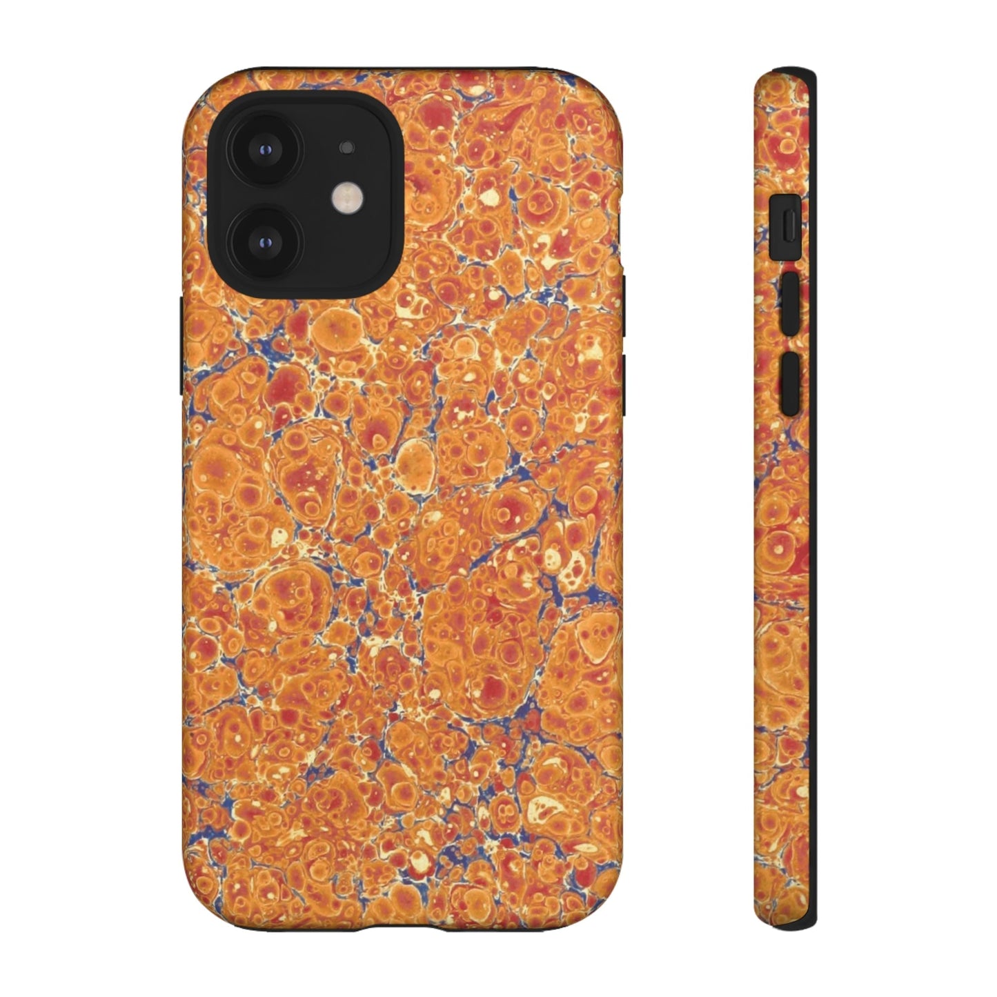 Phone Case-ORANGE | Tough-iPhone 12-Glossy-PhoneCaseBoss-Phone-Best-Phone-Cases