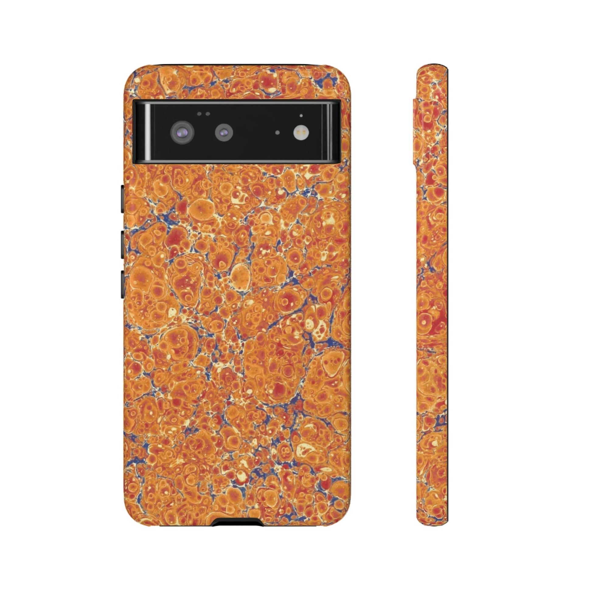 Phone Case-ORANGE | Tough-Google Pixel 6-Glossy-PhoneCaseBoss-Phone-Best-Phone-Cases