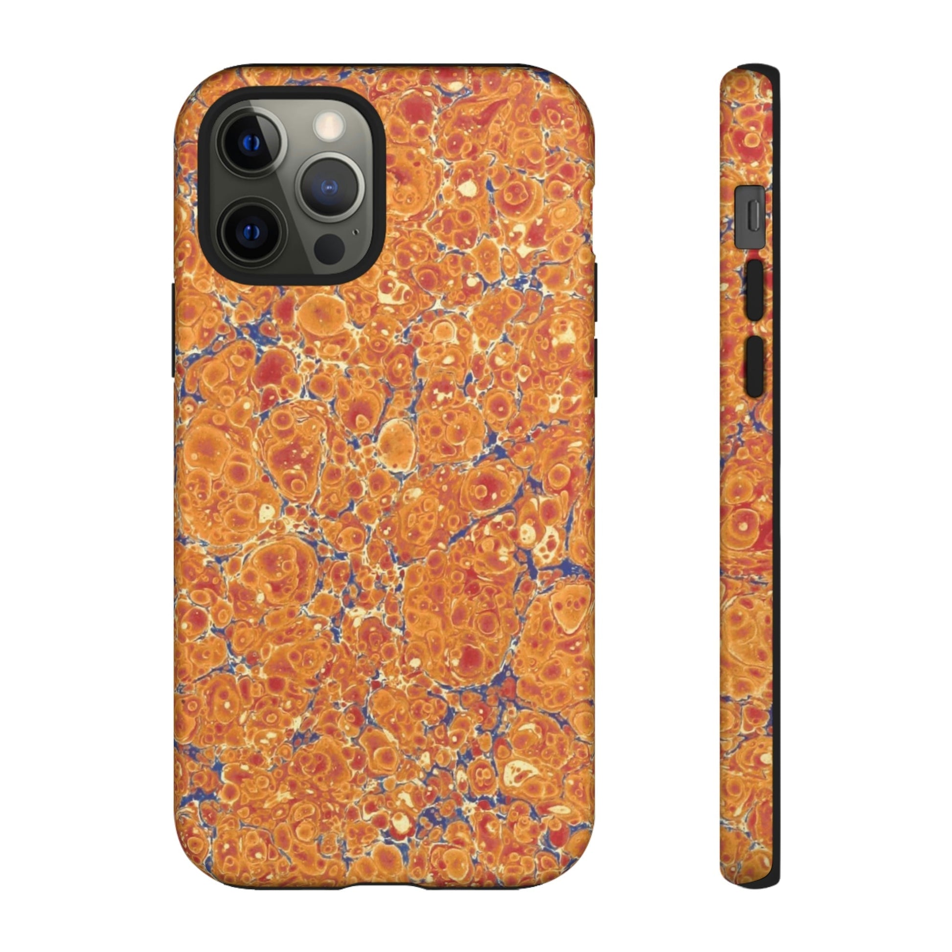 Phone Case-ORANGE | Tough-iPhone 12 Pro-Glossy-PhoneCaseBoss-Phone-Best-Phone-Cases