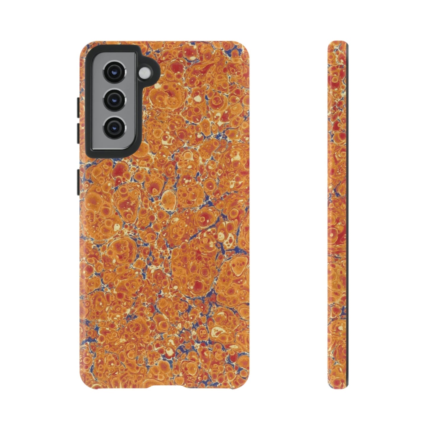 Phone Case-ORANGE | Tough-Samsung Galaxy S21-Glossy-PhoneCaseBoss-Phone-Best-Phone-Cases