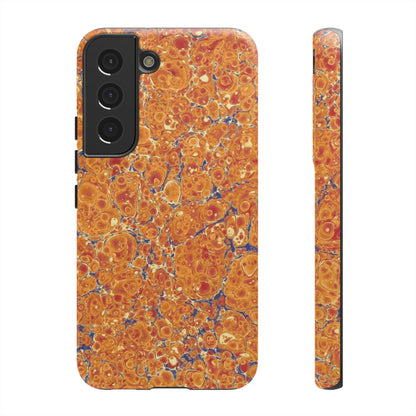 Phone Case-ORANGE | Tough-Samsung Galaxy S22-Matte-PhoneCaseBoss-Phone-Best-Phone-Cases