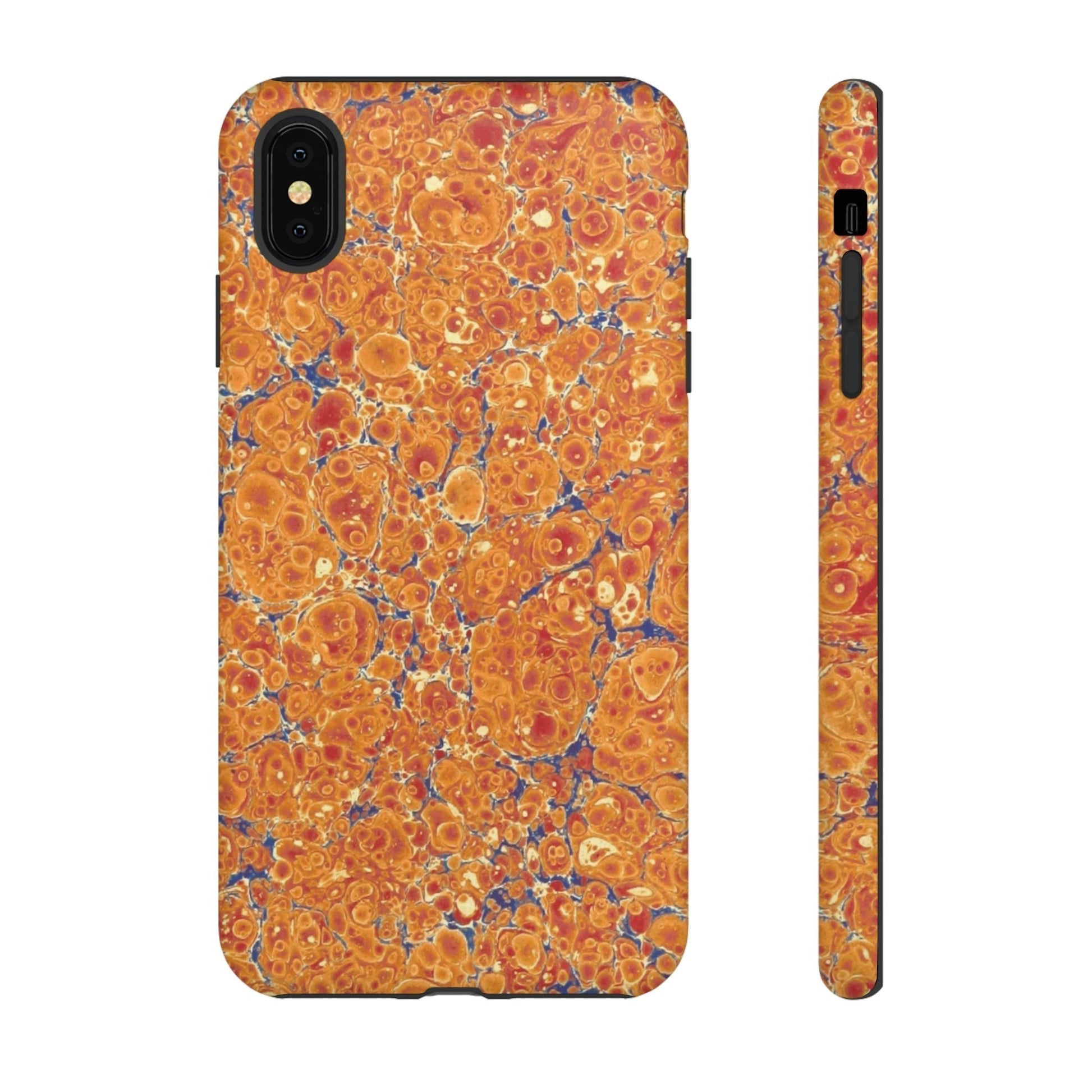 Phone Case-ORANGE | Tough-iPhone XS MAX-Matte-PhoneCaseBoss-Phone-Best-Phone-Cases