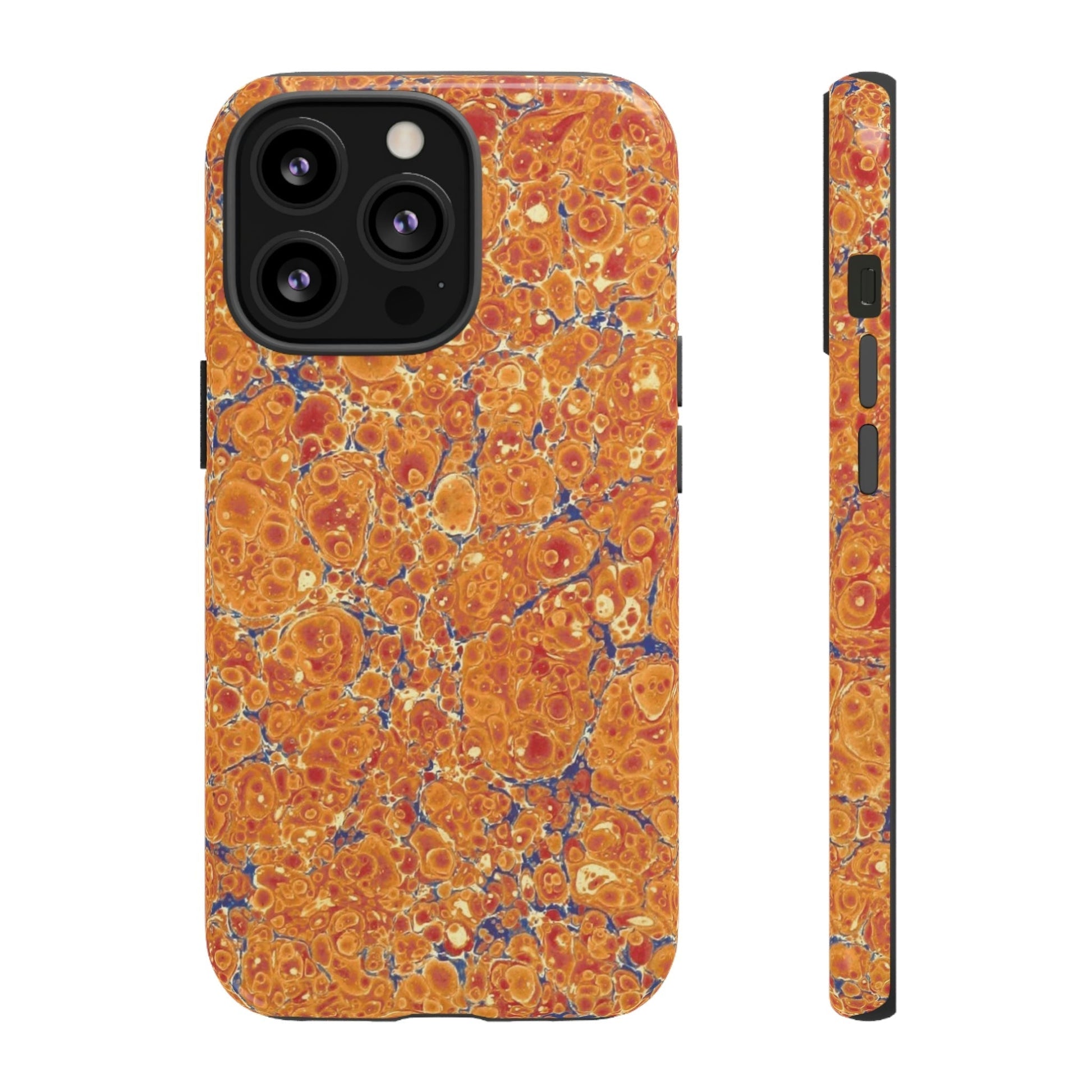 Phone Case-ORANGE | Tough-iPhone 13 Pro-Glossy-PhoneCaseBoss-Phone-Best-Phone-Cases