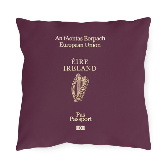 Outdoor Pillows - Irish Passport-themed Square 16 in x 16 in Pillows-Home Decor-Printify-All Over Print, AOP, Home & Living, More, Outdoor, Pillows & Covers, Sublimation, The Whole Nother | 16" × 16",,,7219333300317-Outdoor-Pillows-Irish-Passport-themed-Square-16-in-x-16-in-Pillows-Home-Decor-All-Over-Print-AOP-Home-Living-More-Outdoor-Pillows-Covers-Sublimation-The-Whole-Nother-16-x-16-Best-Onli, PhoneCaseBoss | Image-position:1-SKU:[sku}, Barcode: