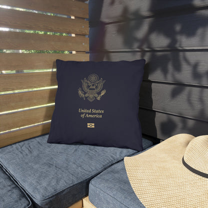 Outdoor Pillows - U.S. Passport-themed Square 16 in x 16 in Pillows-Home Decor-Printify-All Over Print, American Gifts, Home & Living, More, Outdoor, Passport, Patriotic Gifts, Pillows & Covers, Sublimation, The Whole Nother, United States, US Passport, USA | 16" × 16",,,7219318685789-Outdoor-Pillows-U_S_-Passport-themed-Square-16-in-x-16-in-Pillows-Home-Decor-All-Over-Print-American-Gifts-Home-Living-More-Outdoor-Passport-Patriotic-Gifts-Pillows-Covers-Sublimation_6d2584f1-3130-47ba-9e57-b6dd3bb90131, Phon
