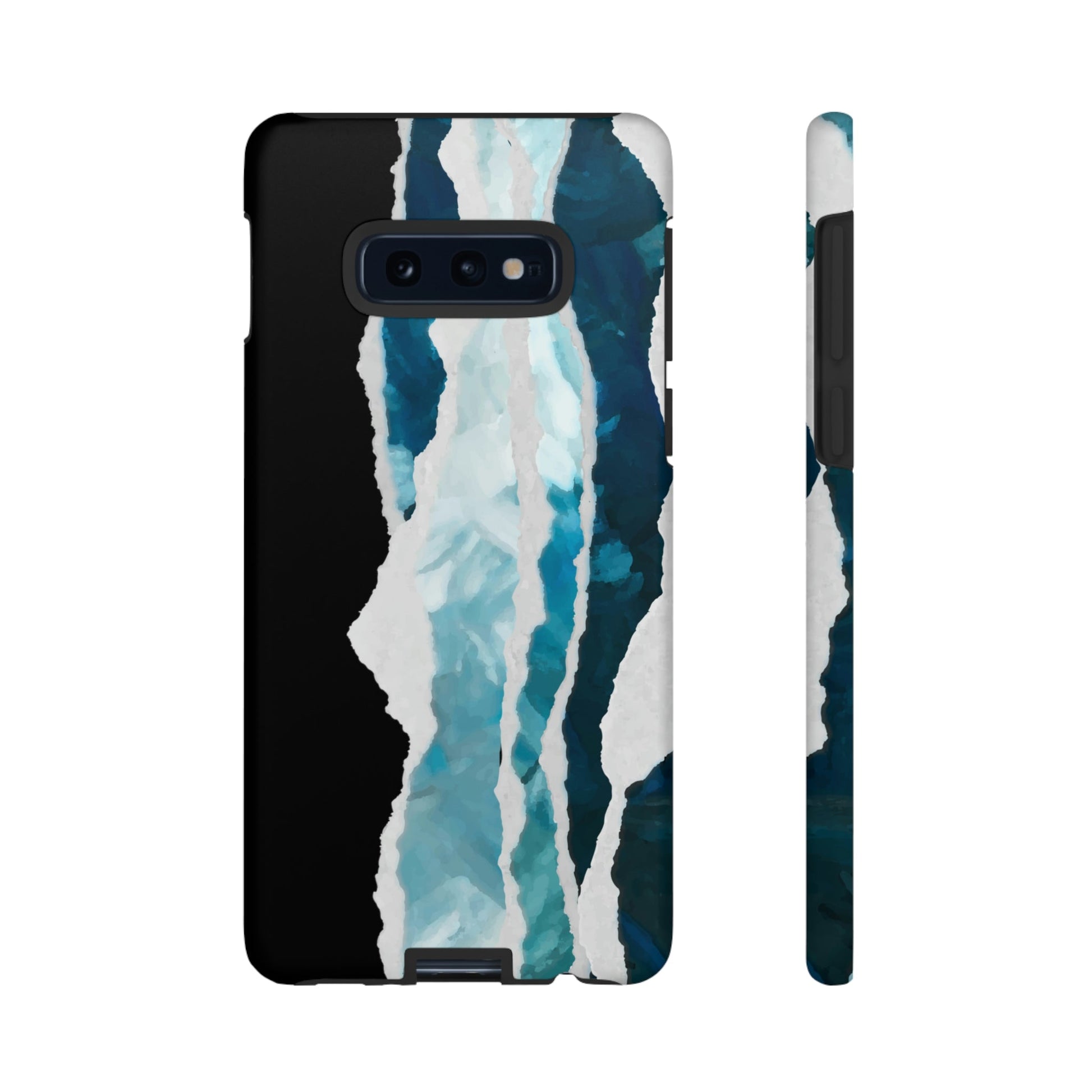 Phone Case-PAINTED WAVES | Tough-Samsung Galaxy S10E-Matte-PhoneCaseBoss-Phone-Best-Phone-Cases