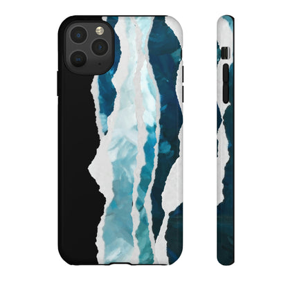 Phone Case-PAINTED WAVES | Tough-iPhone 11 Pro Max-Glossy-PhoneCaseBoss-Phone-Best-Phone-Cases