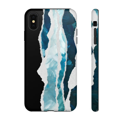 Phone Case-PAINTED WAVES | Tough-iPhone XS MAX-Matte-PhoneCaseBoss-Phone-Best-Phone-Cases