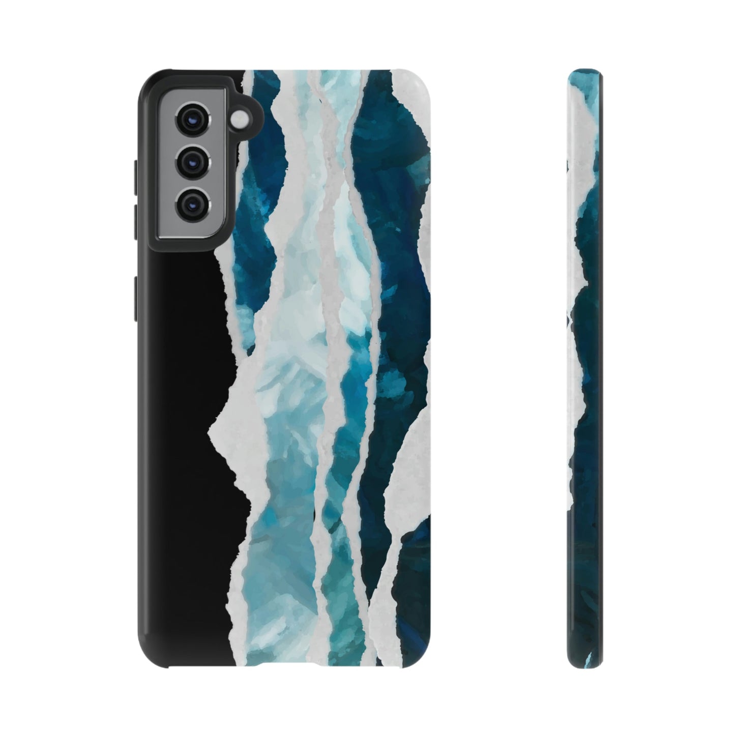 Phone Case-PAINTED WAVES | Tough-Samsung Galaxy S21 Plus-Glossy-PhoneCaseBoss-Phone-Best-Phone-Cases