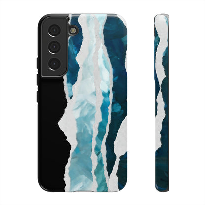 Phone Case-PAINTED WAVES | Tough-Samsung Galaxy S22-Glossy-PhoneCaseBoss-Phone-Best-Phone-Cases